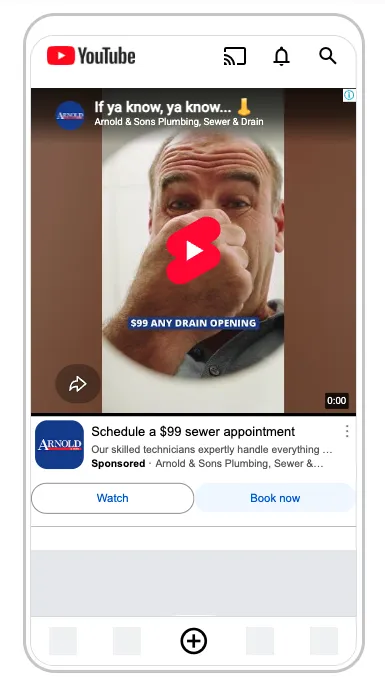 Schedule a $99 sewer appointment