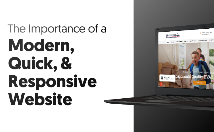 Quick, Modern and Responsive Website